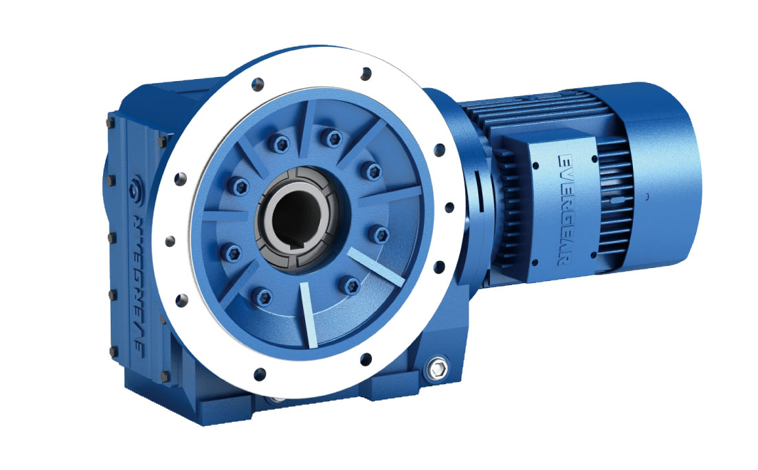 EK Series Helical Bevel Gear Motor